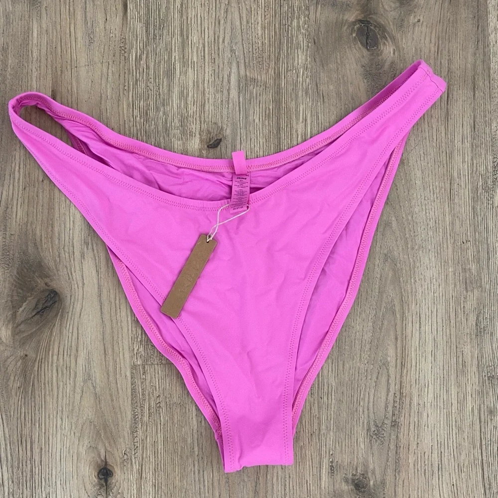 NWT SKIMS Signature Cheeky Tanga Neon Orchid Womens Size 2X